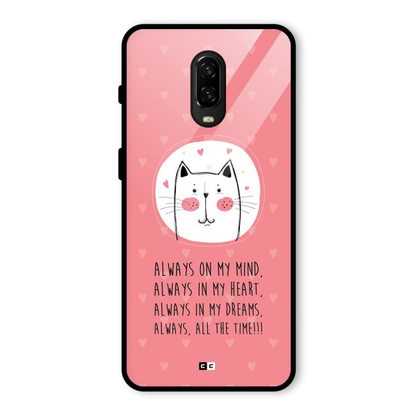 Always In Mind Back Case for OnePlus 6T