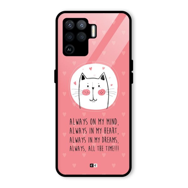 Always In Mind Back Case for Oppo F19 Pro