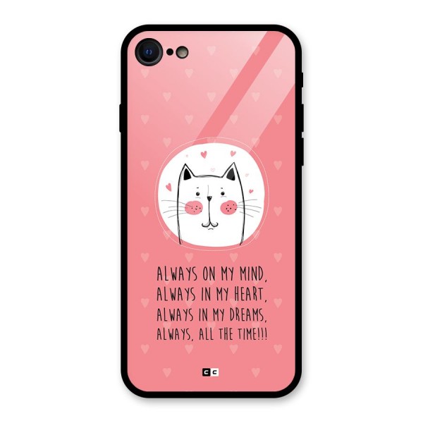 Always In Mind Back Case for iPhone 8