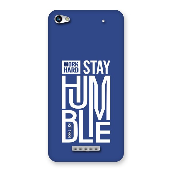 Always Stay Humble Back Case for Canvas Hue 2 A316