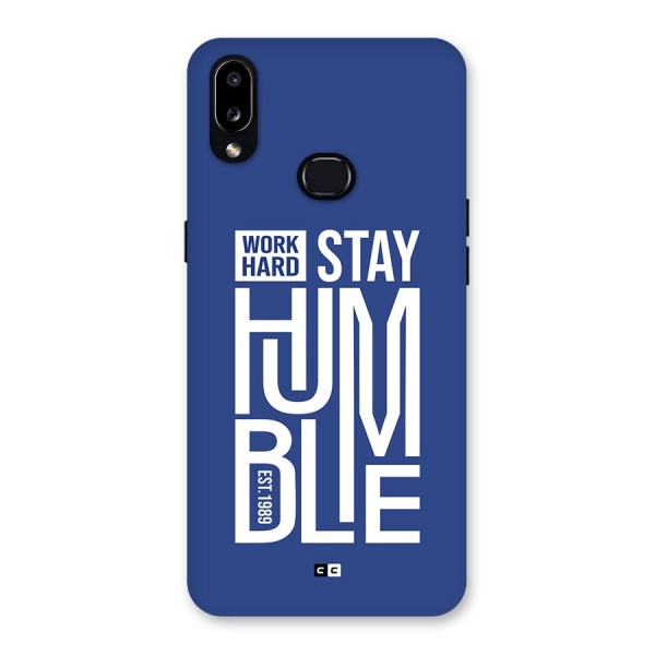 Always Stay Humble Back Case for Galaxy A10s