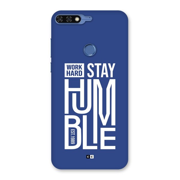 Always Stay Humble Back Case for Honor 7C