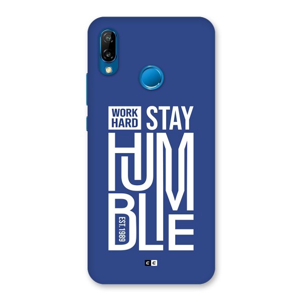 Always Stay Humble Back Case for Huawei P20 Lite