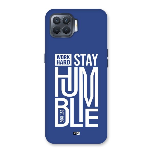 Always Stay Humble Back Case for Oppo F17 Pro