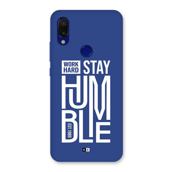 Always Stay Humble Back Case for Redmi 7