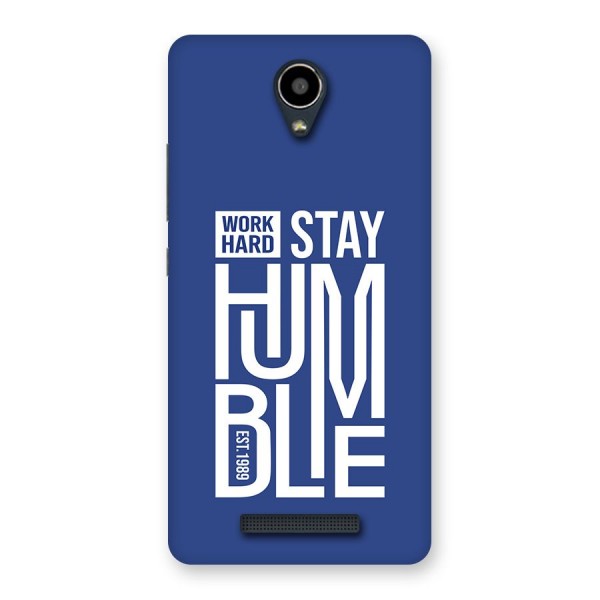 Always Stay Humble Back Case for Redmi Note 2