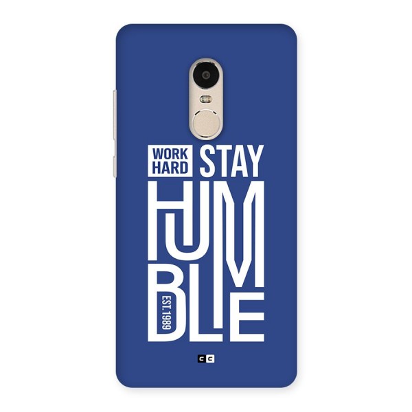 Always Stay Humble Back Case for Redmi Note 4