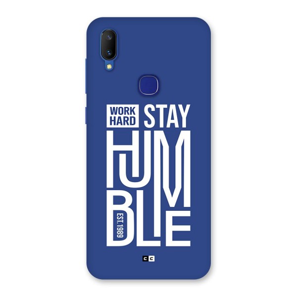 Always Stay Humble Back Case for Vivo V11