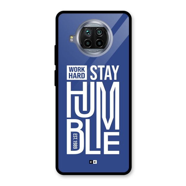 Always Stay Humble Glass Back Case for Mi 10i