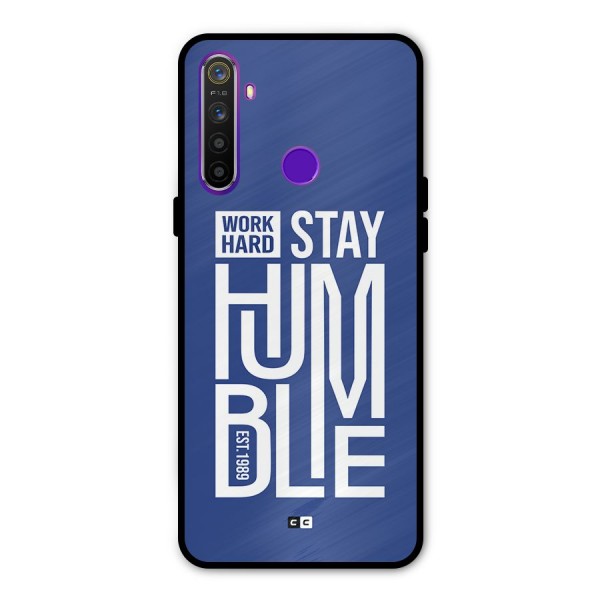 Always Stay Humble Glass Back Case for Realme 5s