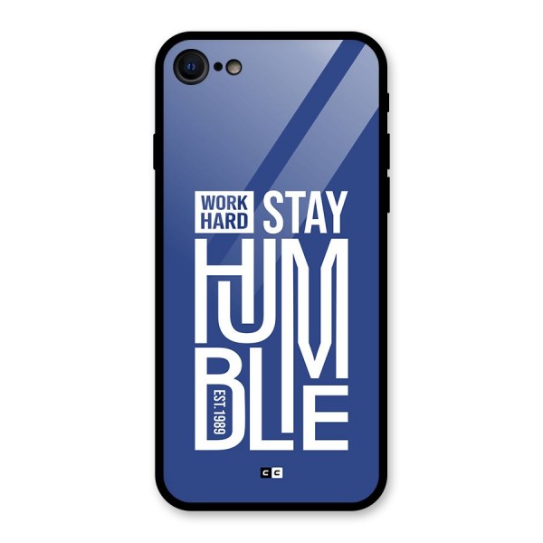 Always Stay Humble Glass Back Case for iPhone SE 2020