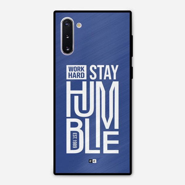 Always Stay Humble Metal Back Case for Galaxy Note 10