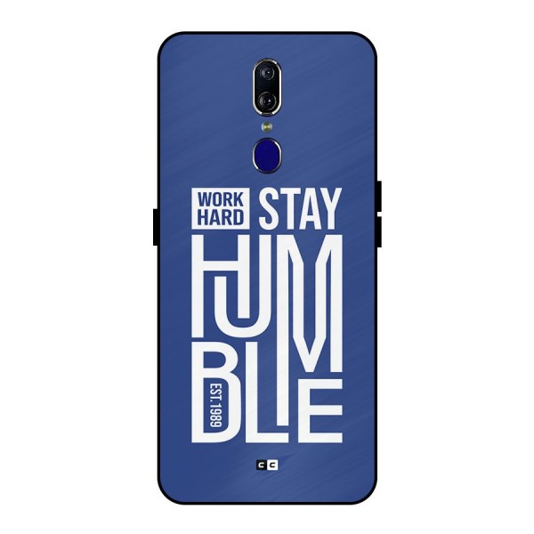 Always Stay Humble Metal Back Case for Oppo F11