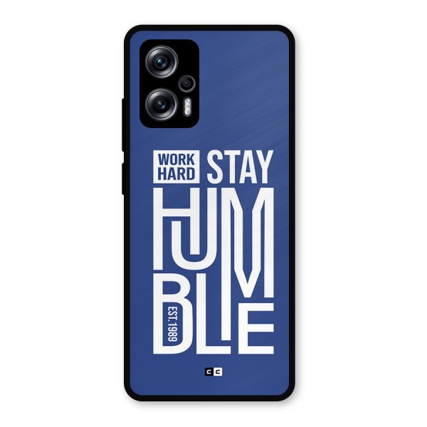 Always Stay Humble Metal Back Case for Redmi K50i