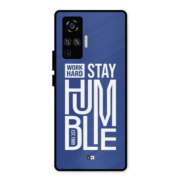 Always Stay Humble Metal Back Case for Vivo X50 Pro