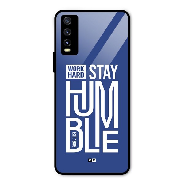 Always Stay Humble Metal Back Case for Vivo Y20 2021