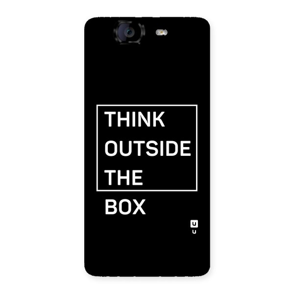 Always Think Outside Back Case for Canvas Knight A350