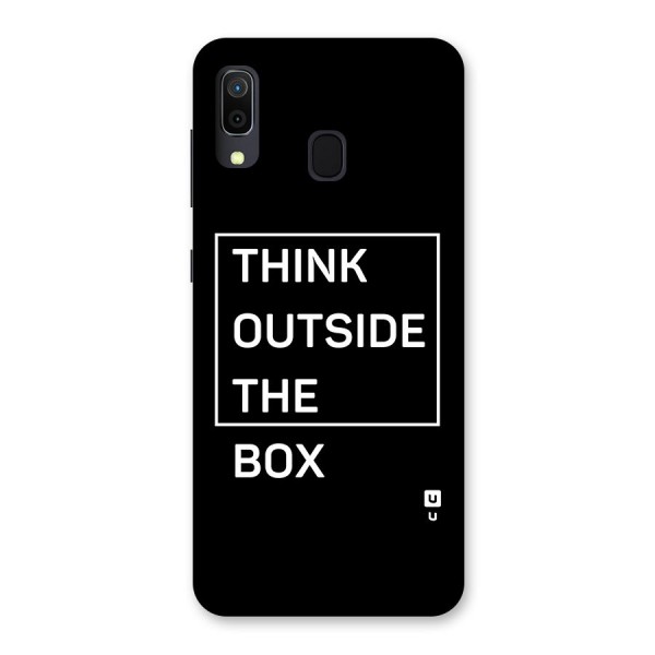 Always Think Outside Back Case for Galaxy A30