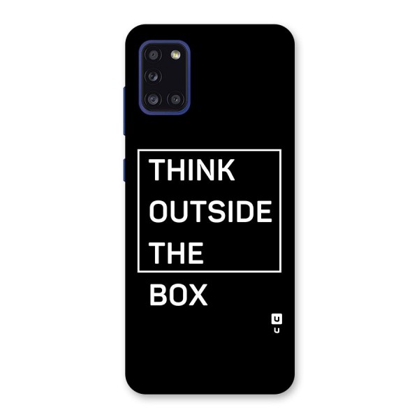 Always Think Outside Back Case for Galaxy A31