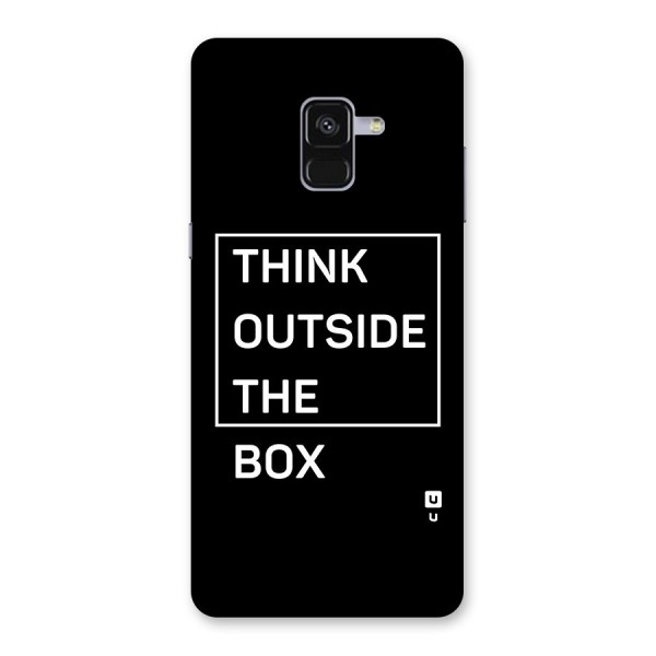 Always Think Outside Back Case for Galaxy A8 Plus