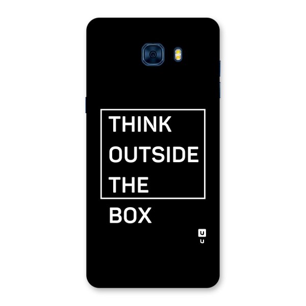 Always Think Outside Back Case for Galaxy C7 Pro