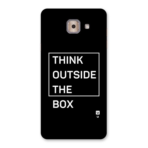 Always Think Outside Back Case for Galaxy J7 Max