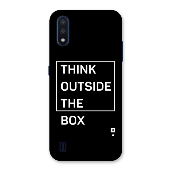 Always Think Outside Back Case for Galaxy M01