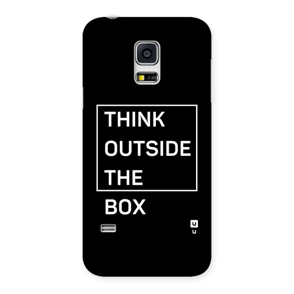 Always Think Outside Back Case for Galaxy S5 Mini