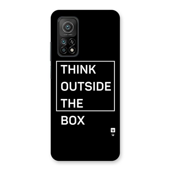 Always Think Outside Back Case for Mi 10T Pro 5G