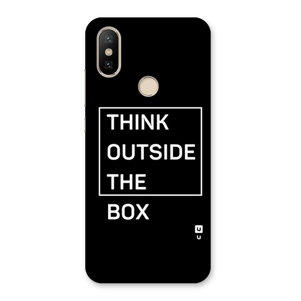 Always Think Outside Back Case for Mi A2