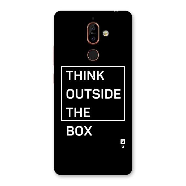 Always Think Outside Back Case for Nokia 7 Plus