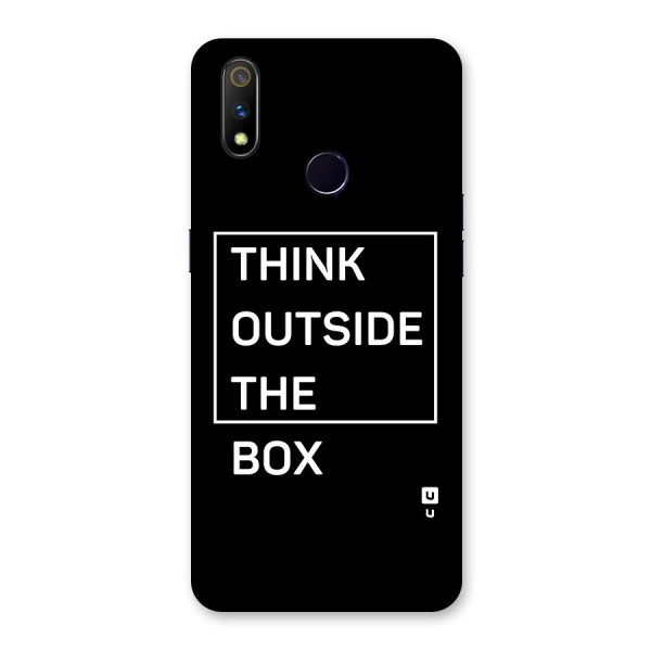 Always Think Outside Back Case for Realme 3 Pro