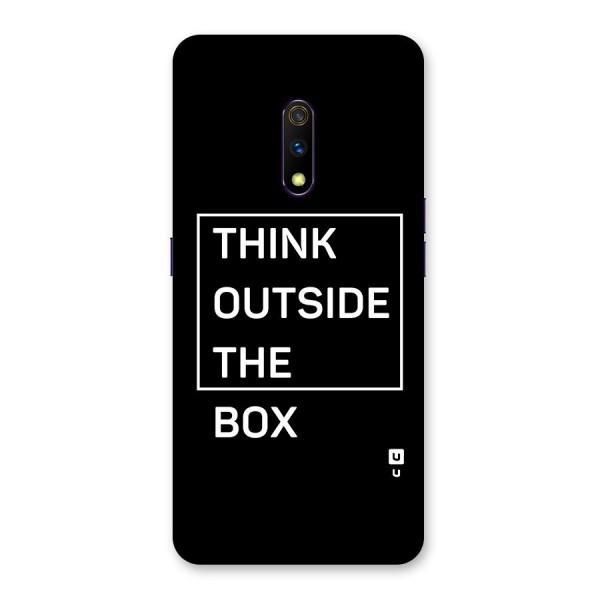 Always Think Outside Back Case for Realme X