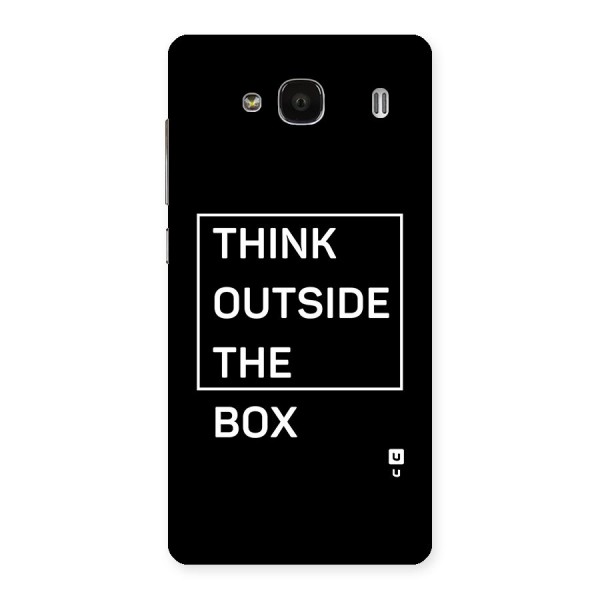 Always Think Outside Back Case for Redmi 2s