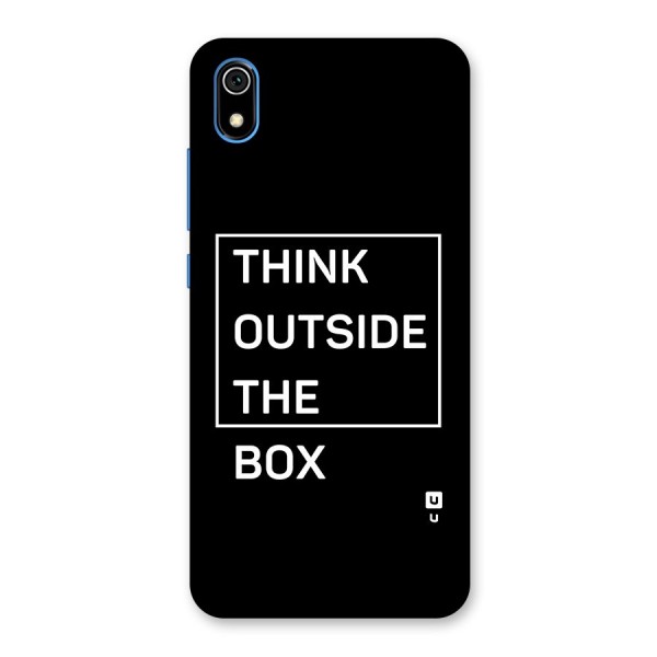 Always Think Outside Back Case for Redmi 7A