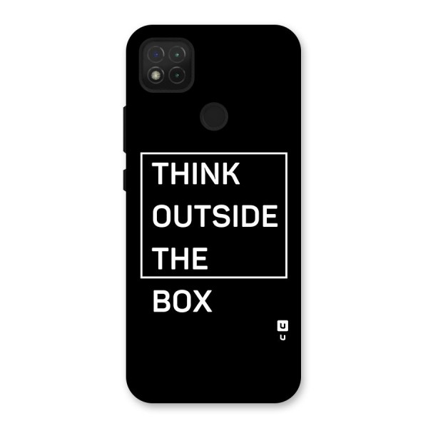 Always Think Outside Back Case for Redmi 9C