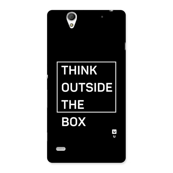 Always Think Outside Back Case for Xperia C4