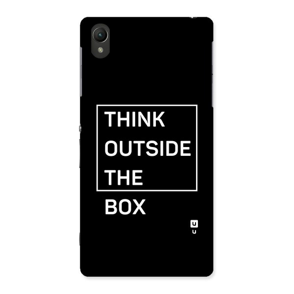 Always Think Outside Back Case for Xperia Z2