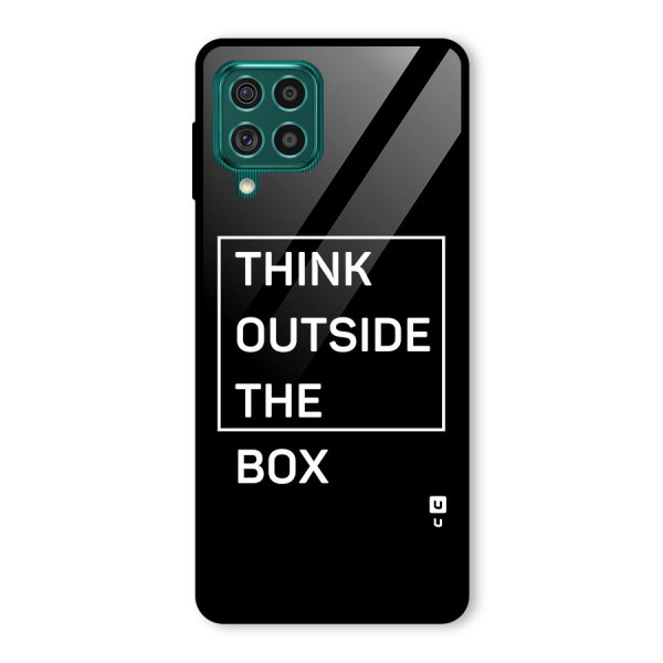 Always Think Outside Glass Back Case for Galaxy F62