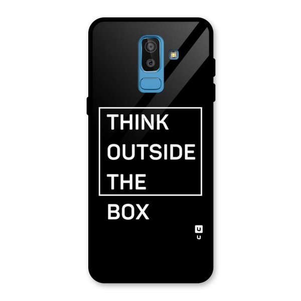 Always Think Outside Glass Back Case for Galaxy J8