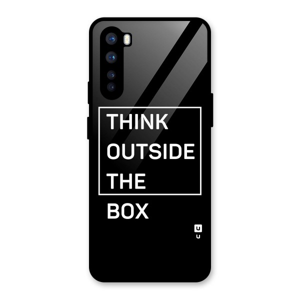 Always Think Outside Glass Back Case for OnePlus Nord