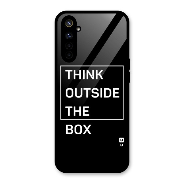 Always Think Outside Glass Back Case for Realme 6