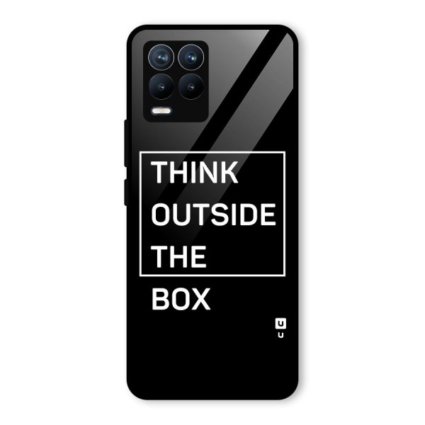 Always Think Outside Glass Back Case for Realme 8