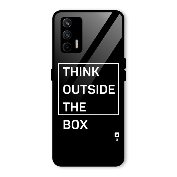 Always Think Outside Glass Back Case for Realme GT 5G