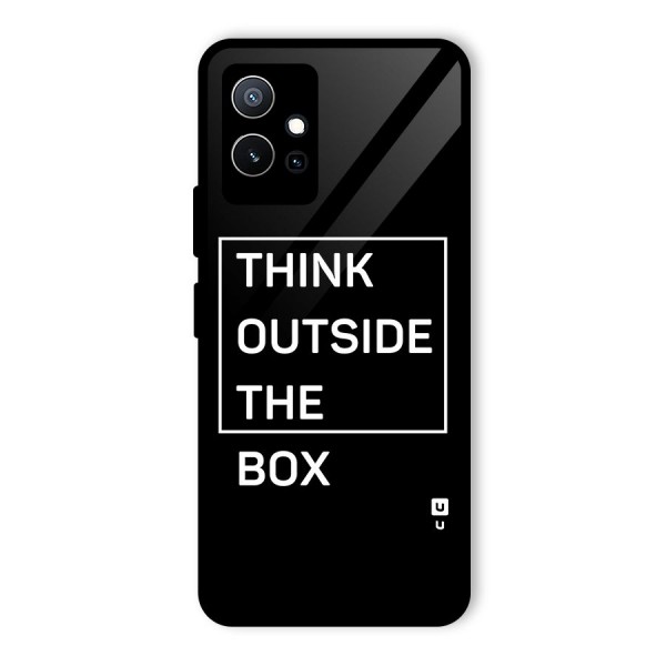 Always Think Outside Glass Back Case for Vivo T1 5G