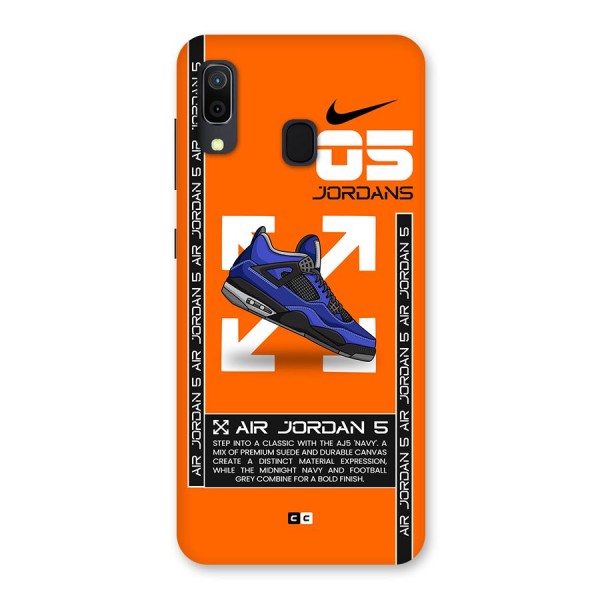 Amazing Air Shoes Back Case for Galaxy A20