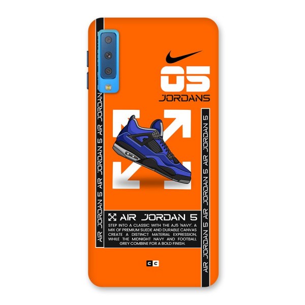 Amazing Air Shoes Back Case for Galaxy A7 (2018)