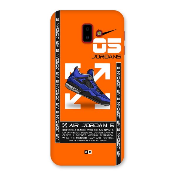 Amazing Air Shoes Back Case for Galaxy J6 Plus