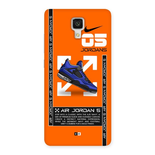 Amazing Air Shoes Back Case for Mi4