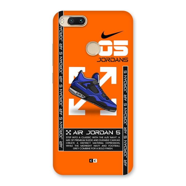 Amazing Air Shoes Back Case for Mi A1